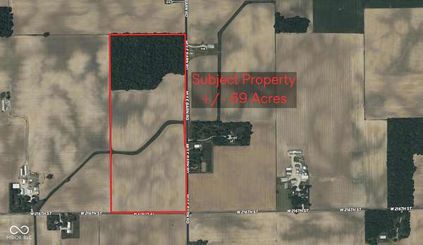 69 Acres of Agricultural Land for Sale in Sheridan, Indiana