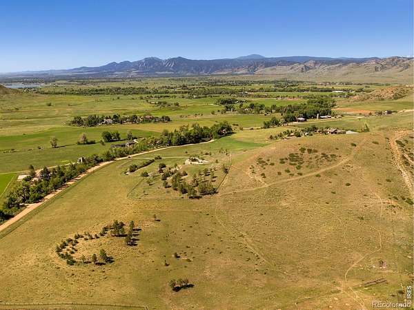 26.5 Acres of Land with Home for Sale in Longmont, Colorado