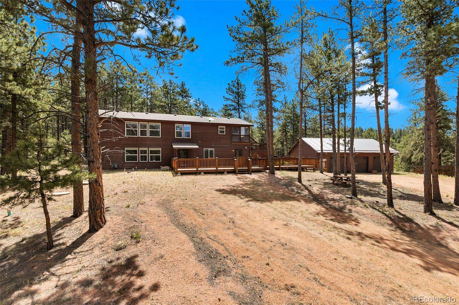 2 Acres of Land with Home for Sale in Florissant, Colorado