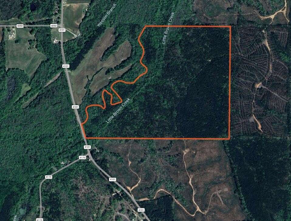 160 Acres of Recreational Land for Sale in New Site, Mississippi