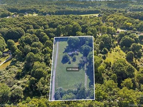 5 Acres of Residential Land for Sale in Webster Township, Michigan