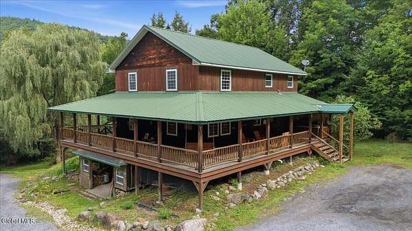 8.2 Acres of Land with Home for Sale in Hadley, New York