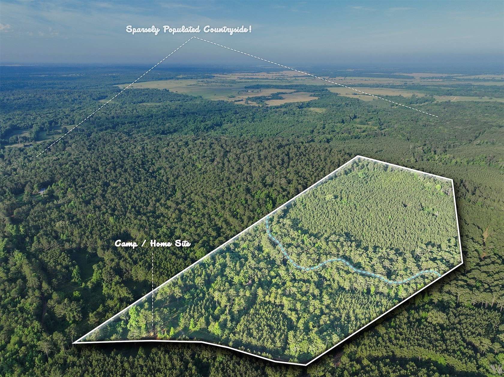 25 Acres of Recreational Land for Sale in Crockett, Texas