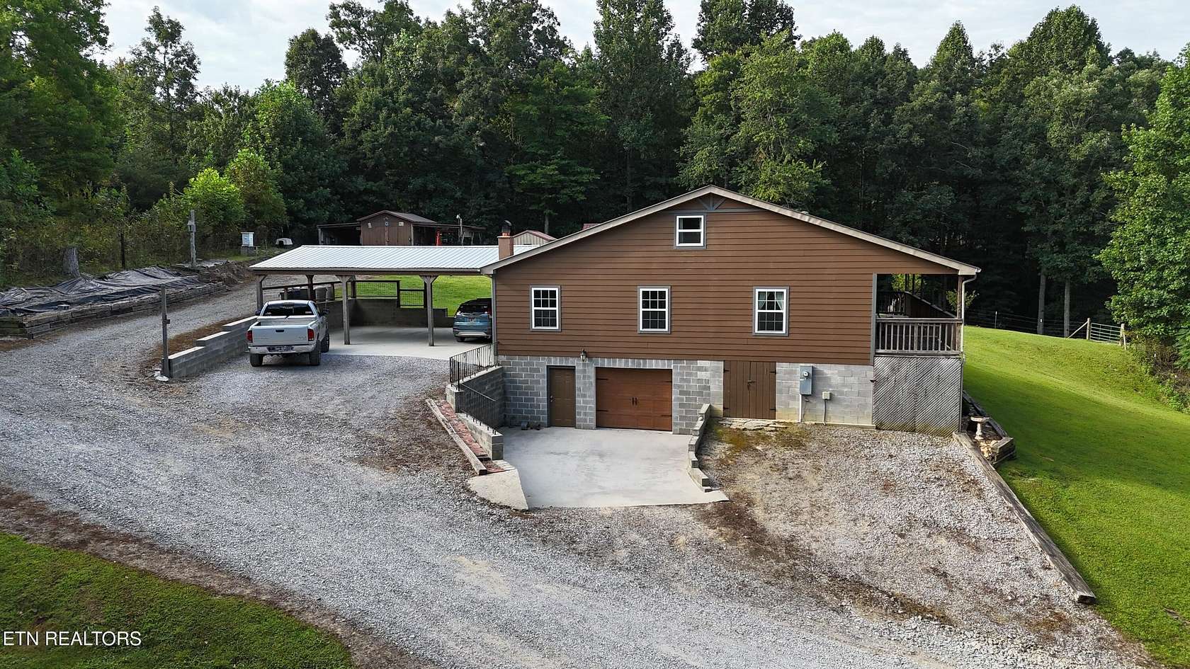 2 Acres of Land with Home for Sale in Monterey, Tennessee