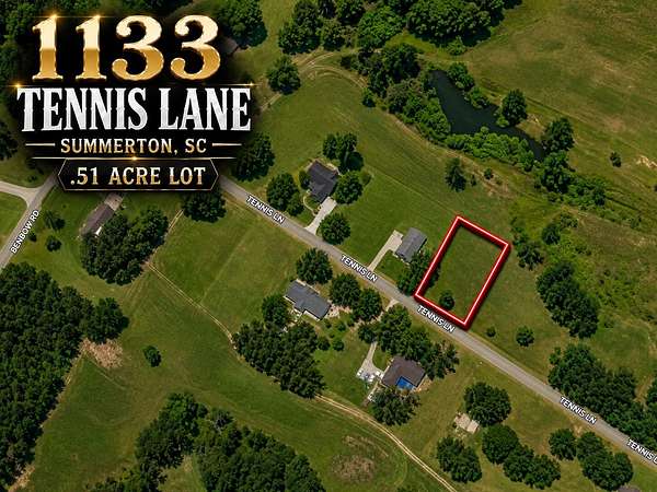 3 Acres of Residential Land for Sale in Summerton, South Carolina
