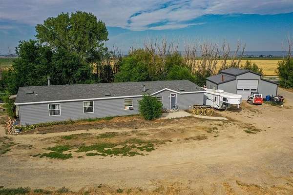 38.2 Acres of Agricultural Land with Home for Sale in Powell, Wyoming