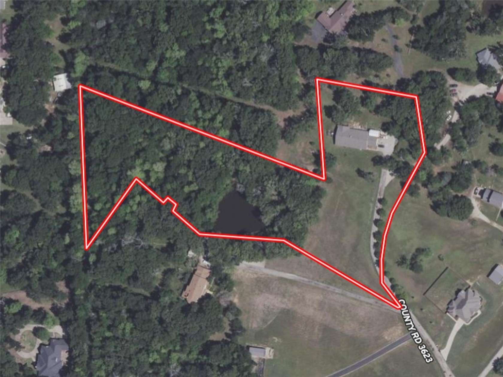 8.55 Acres of Land with Home for Sale in Sulphur Springs, Texas