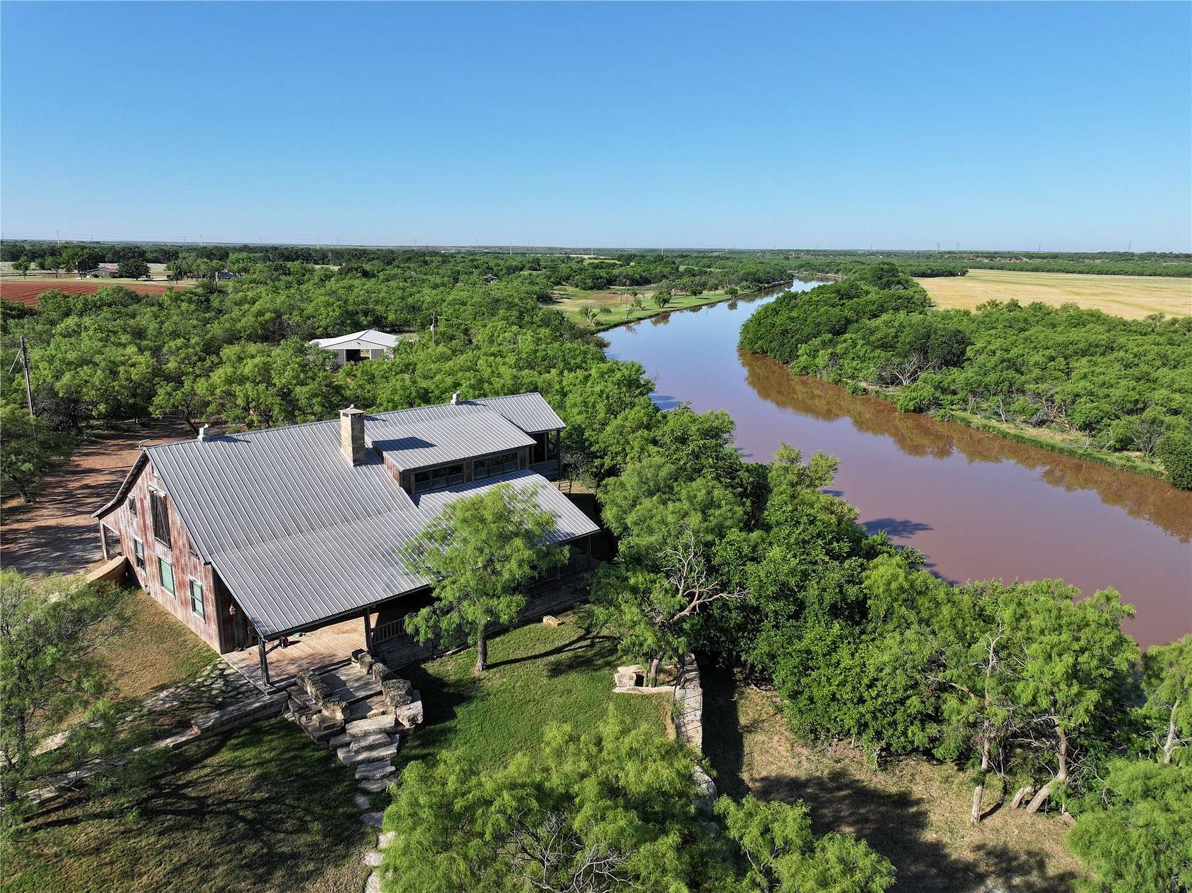 15.3 Acres of Land with Home for Sale in Lueders, Texas