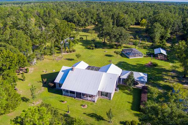 40 Acres of Recreational Land with Home for Sale in Jasper, Florida