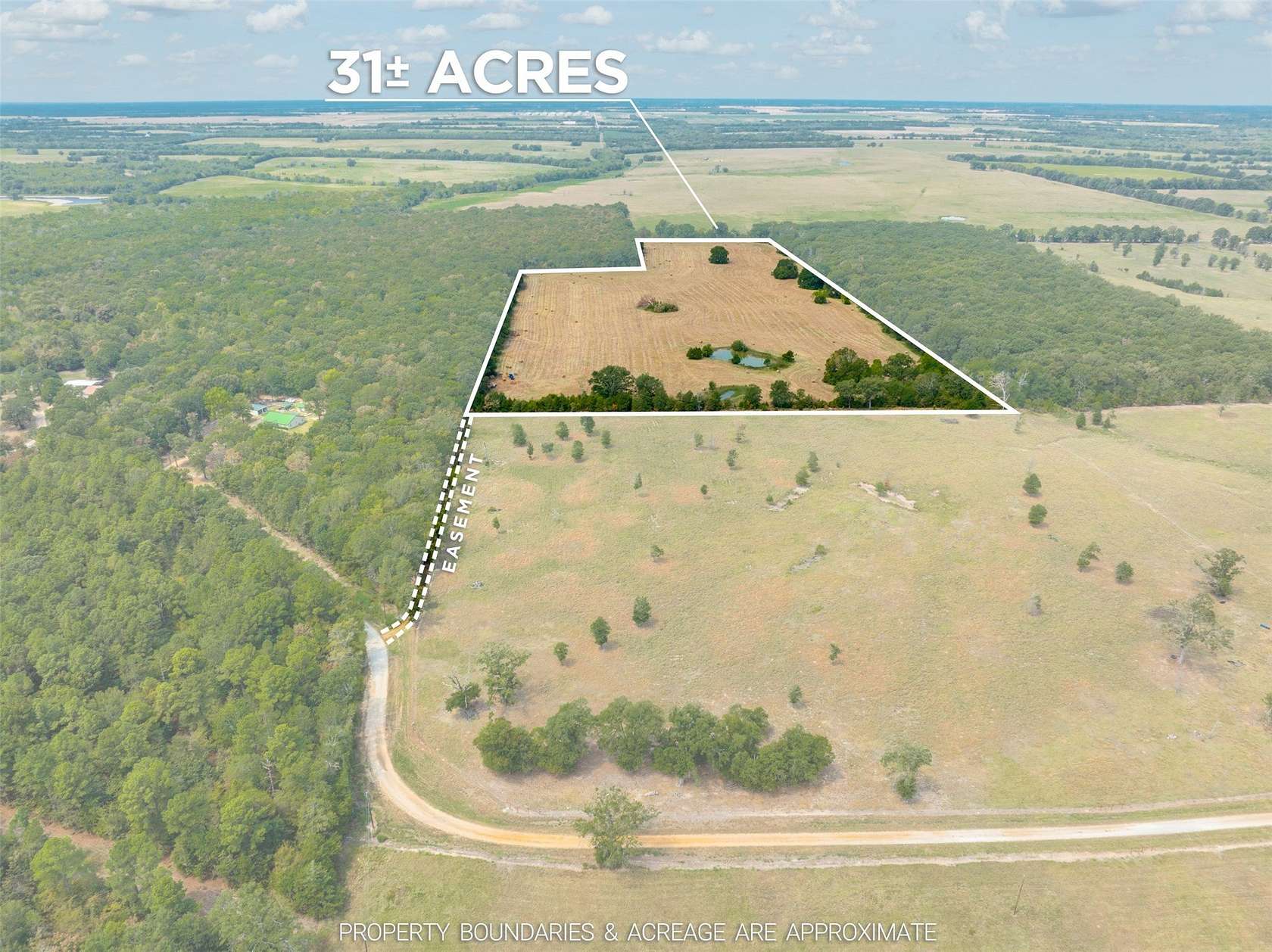 31 Acres of Recreational & Residential Land for Sale in Bogata, Texas