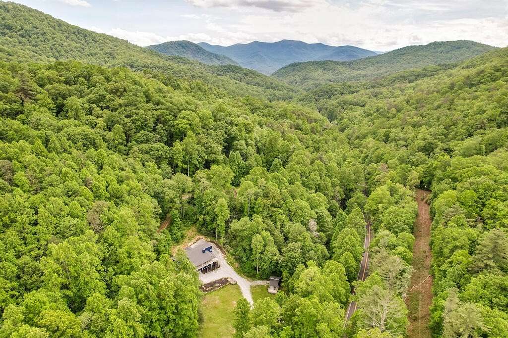 6.82 Acres of Land with Home for Sale in Franklin, North Carolina