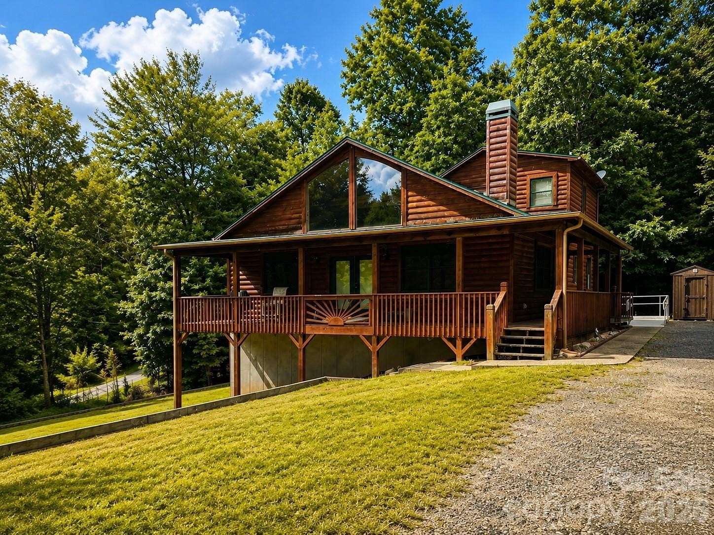 3.45 Acres of Land with Home for Sale in Murphy, North Carolina