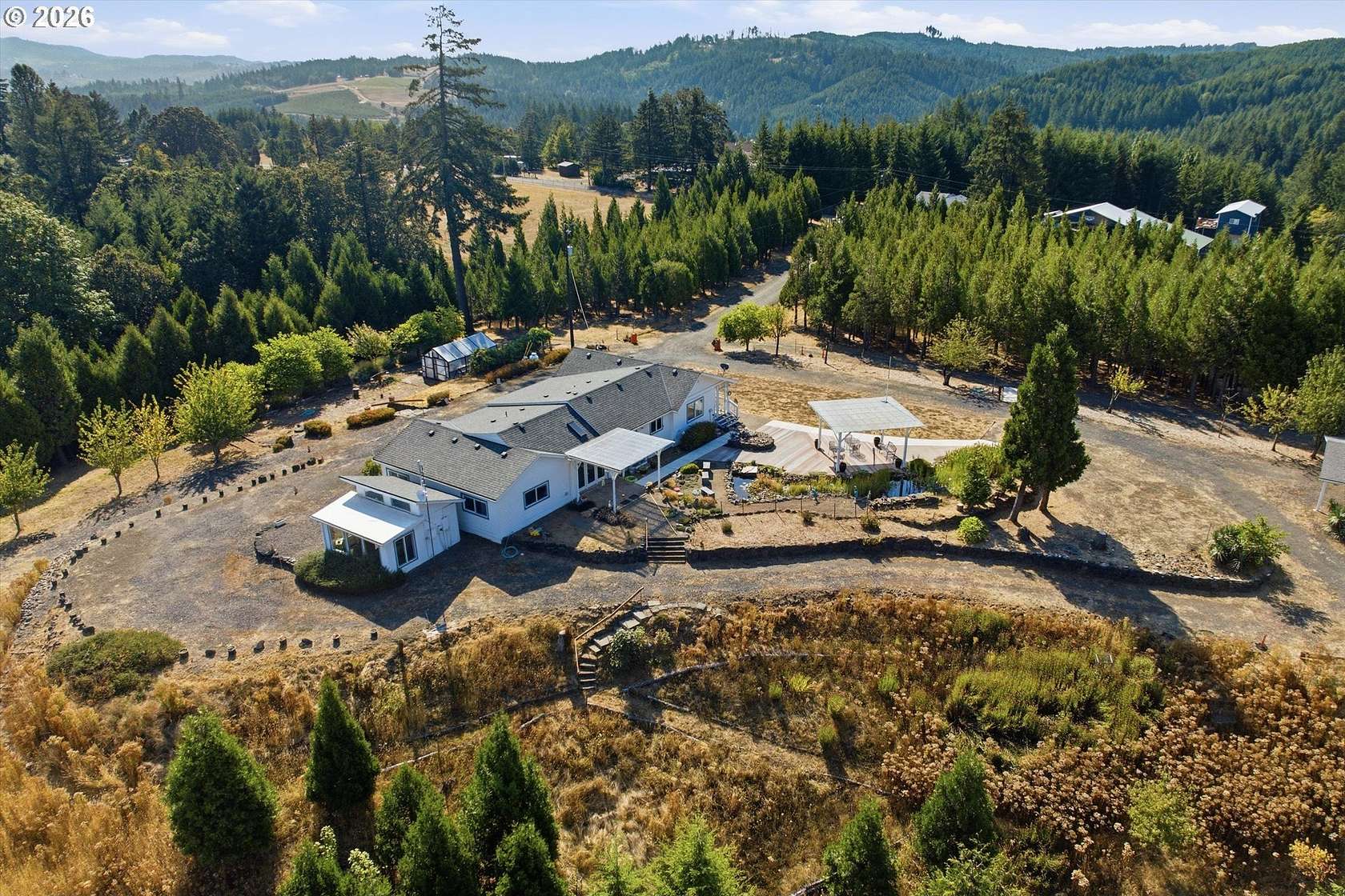 14.6 Acres of Land with Home for Sale in Gaston, Oregon