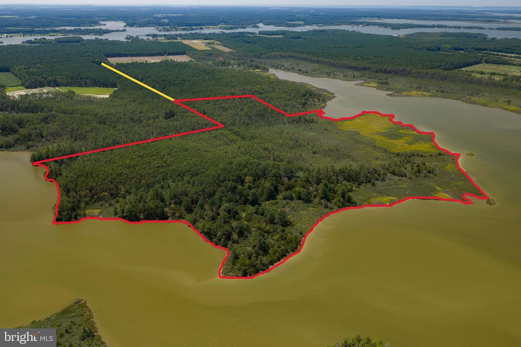 100 Acres of Land for Sale in Cambridge, Maryland
