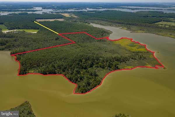 100 Acres of Land for Sale in Cambridge, Maryland
