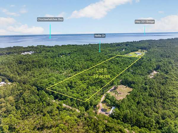 10 Acres of Residential Land for Sale in Santa Rosa Beach, Florida