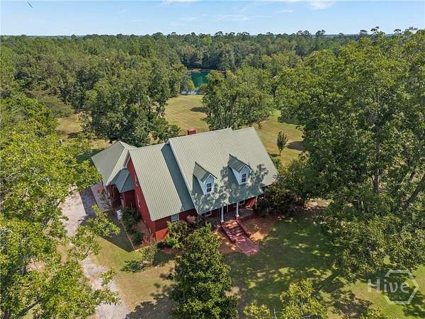 10.2 Acres of Land with Home for Sale in Statesboro, Georgia