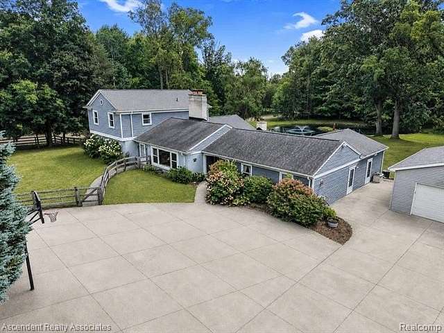 1.9 Acres of Land with Home for Sale in Rochester Hills, Michigan