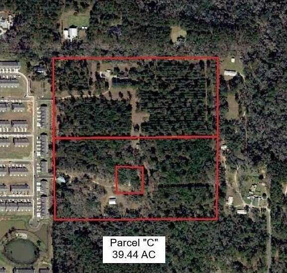 39.4 Acres of Land for Sale in Tallahassee, Florida