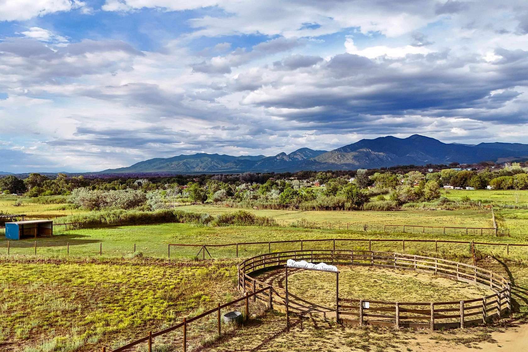 8.1 Acres of Land with Home for Sale in Ranchos de Taos, New Mexico