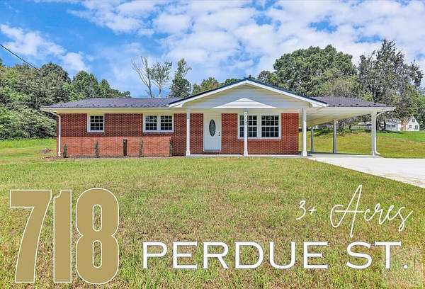 3.3 Acres of Land with Home for Sale in Martinsville, Virginia