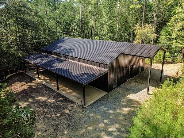 6.38 Acres of Land with Home for Sale in Morganton, Georgia