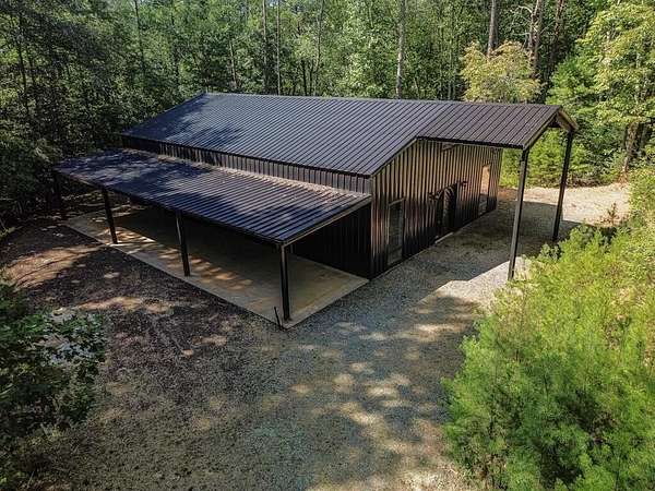 6.38 Acres of Land with Home for Sale in Morganton, Georgia