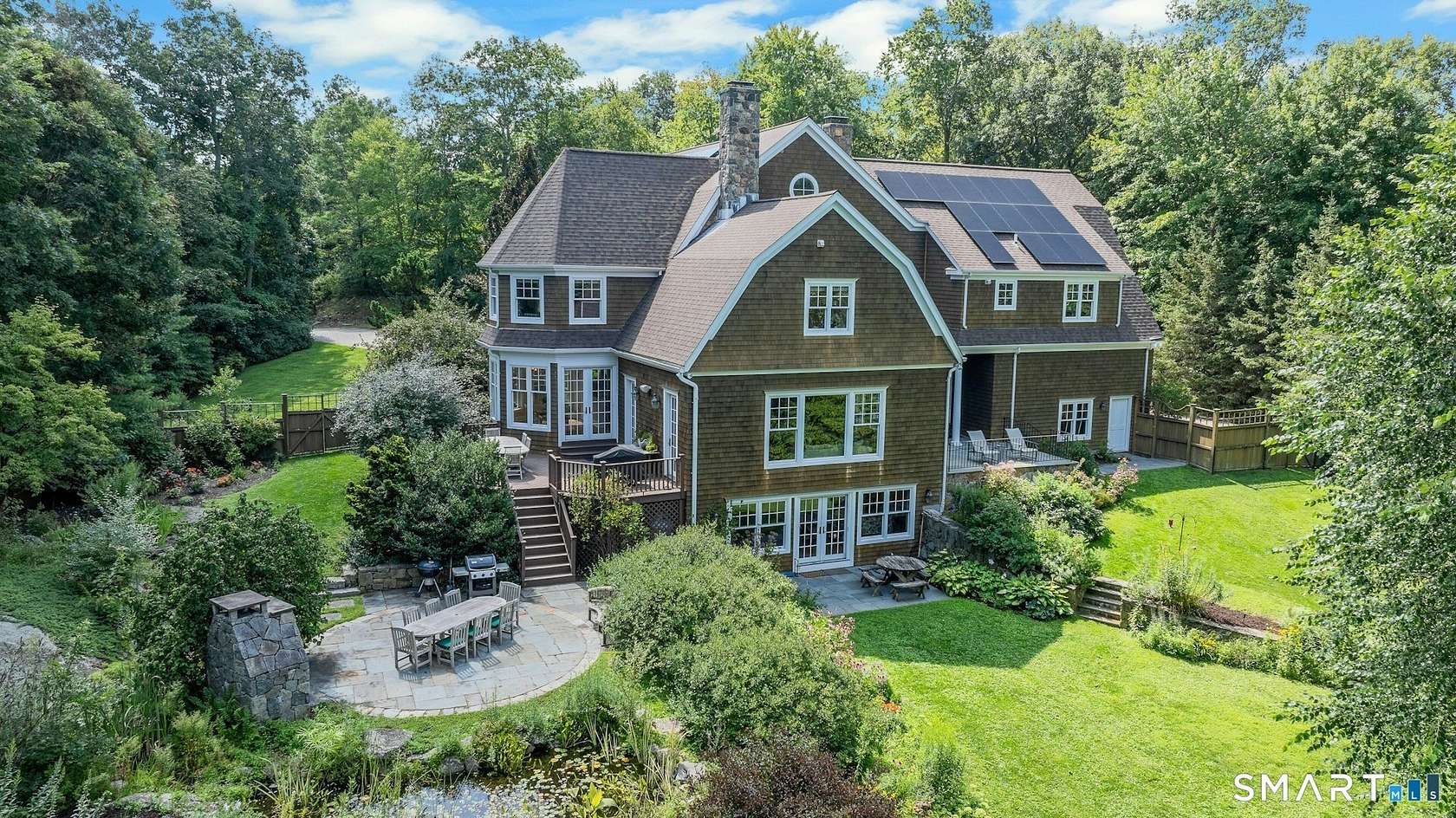 2 Acres of Land with Home for Sale in Weston, Connecticut