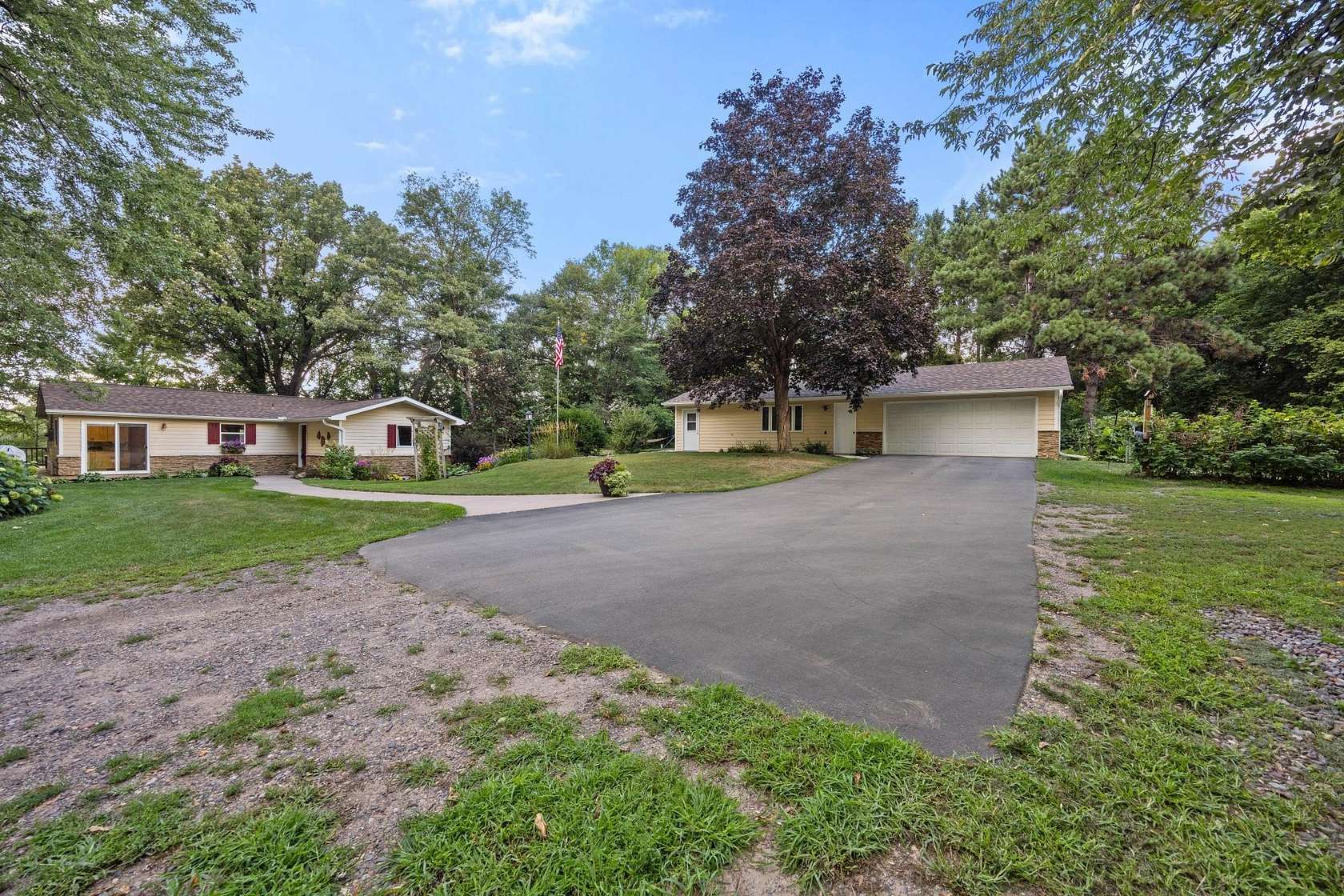 5 Acres of Land with Home for Sale in Zimmerman, Minnesota
