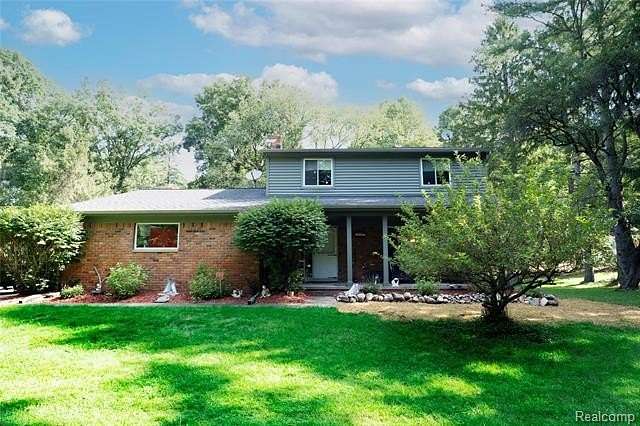 4.2 Acres of Land with Home for Sale in Springfield Township, Michigan