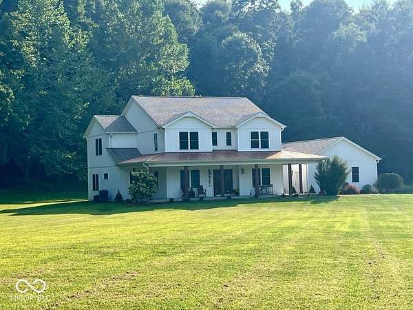 24.8 Acres of Recreational Land with Home for Sale in Freetown, Indiana