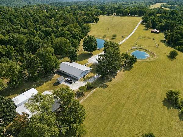 49.6 Acres of Land with Home for Sale in Springdale, Arkansas