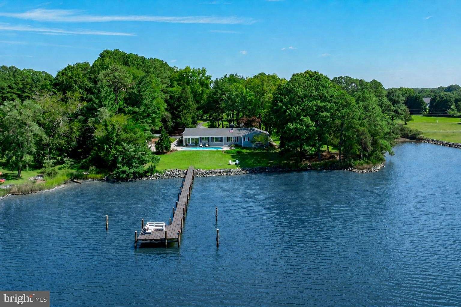 3.4 Acres of Land with Home for Sale in St. Michaels, Maryland
