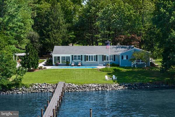 3.4 Acres of Land with Home for Sale in St. Michaels, Maryland