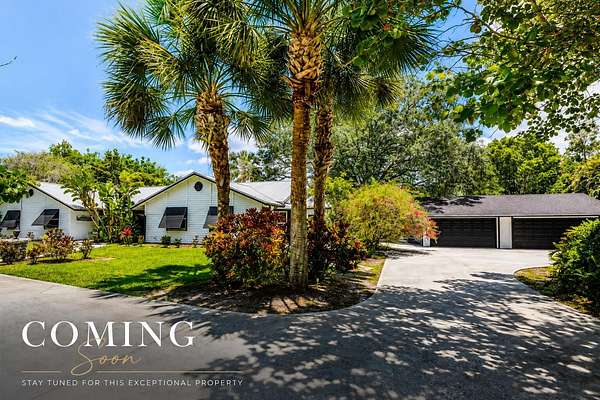 5 Acres of Land with Home for Sale in Palm Beach Gardens, Florida