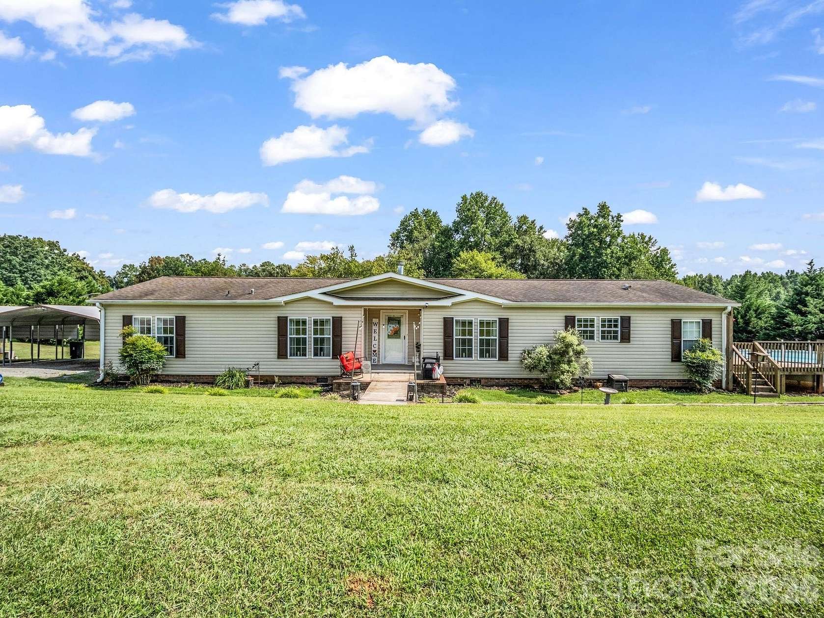 4 Acres of Land with Home for Sale in Bostic, North Carolina