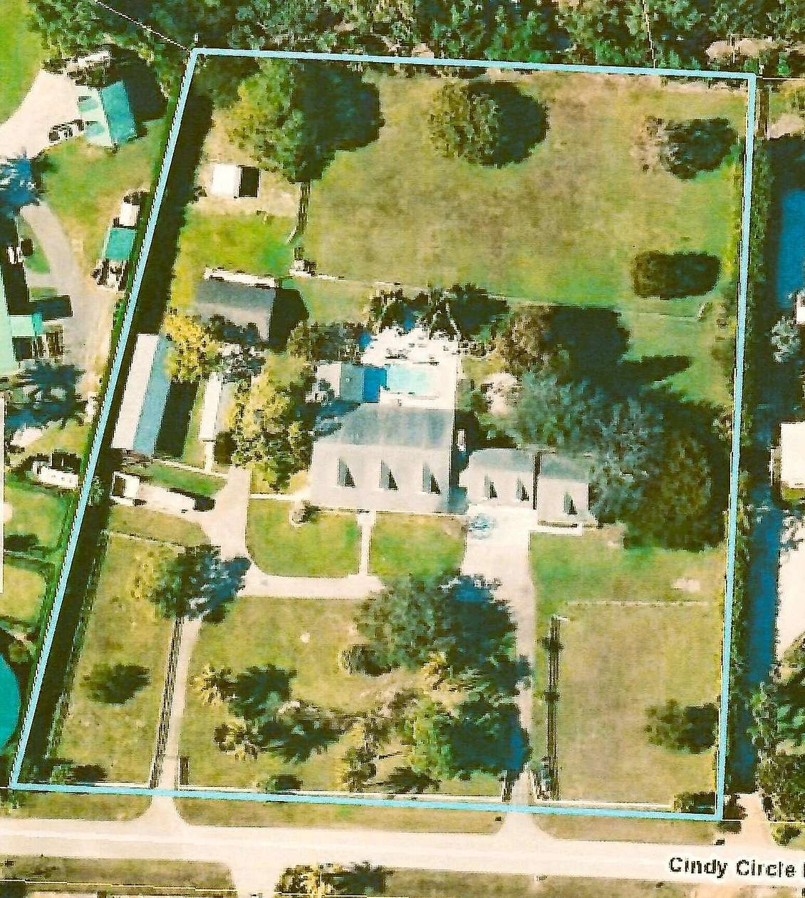 3.12 Acres of Land with Home for Lease in Wellington, Florida