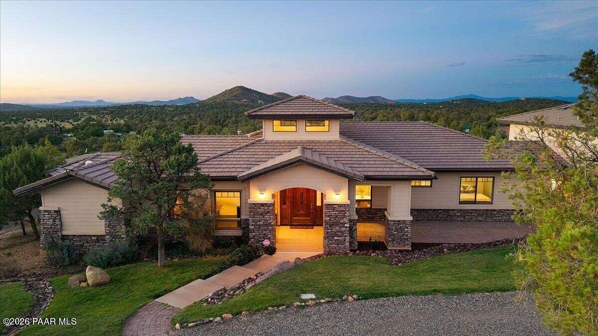 5 Acres of Land with Home for Sale in Prescott, Arizona