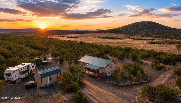 10.2 Acres of Land with Home for Sale in Concho, Arizona