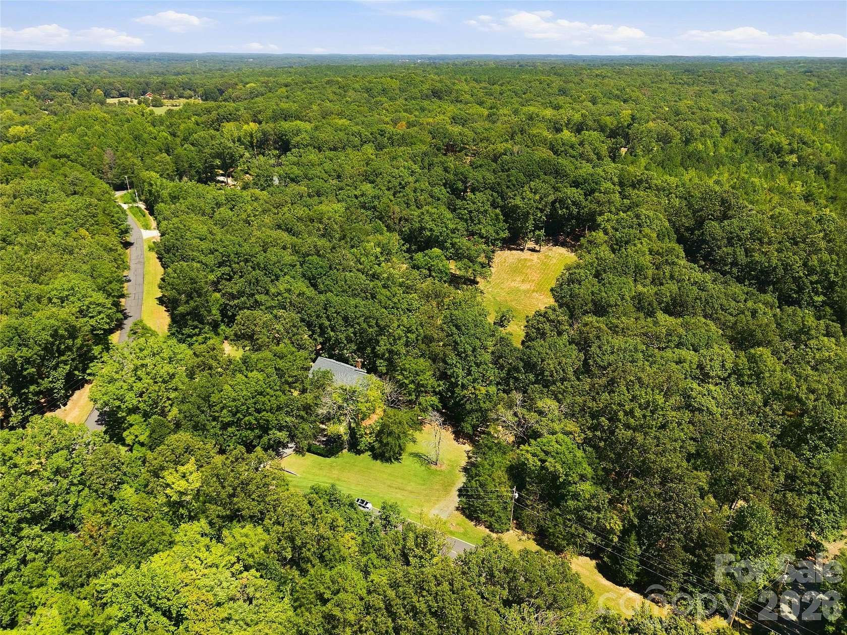 5 Acres of Land with Home for Sale in Waxhaw, North Carolina