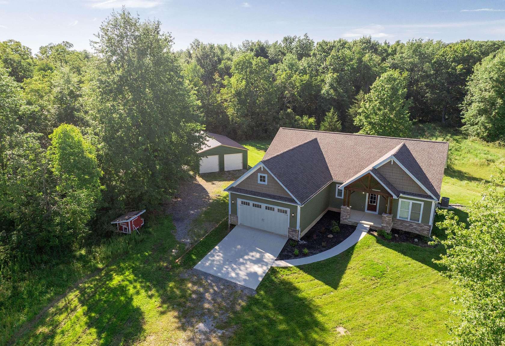 5 Acres of Land with Home for Sale in Marysville, Ohio