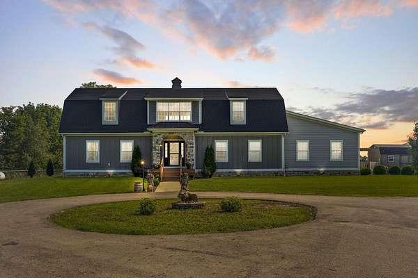 4.29 Acres of Land with Home for Sale in Plain City, Ohio