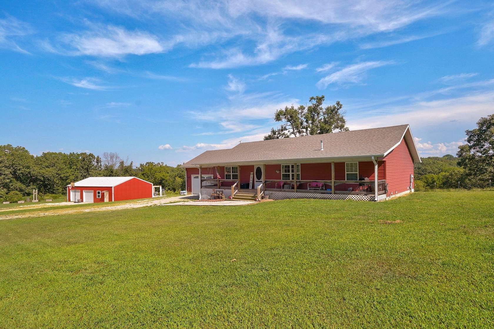 4.68 Acres of Land with Home for Sale in Sparta, Missouri