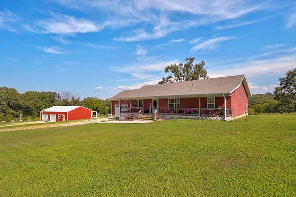 4.68 Acres of Land with Home for Sale in Sparta, Missouri