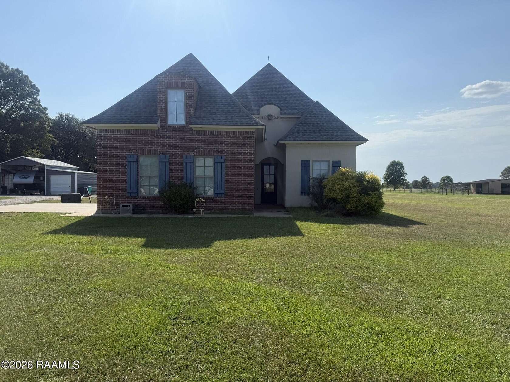 4.17 Acres of Land with Home for Sale in Ville Platte, Louisiana