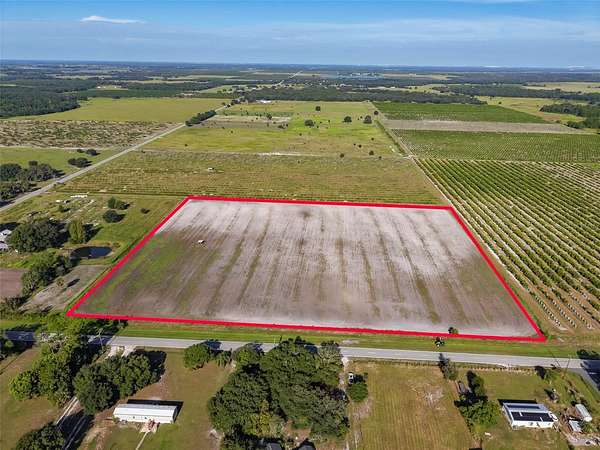 12.1 Acres of Agricultural Land for Sale in Fort Meade, Florida