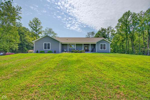 26.4 Acres of Land with Home for Sale in Columbus, Indiana