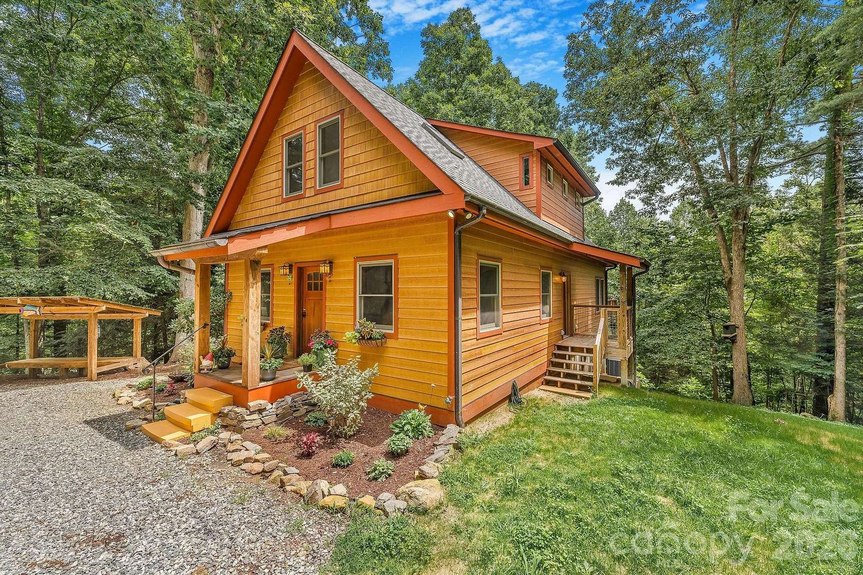 3.77 Acres of Land with Home for Sale in Mars Hill, North Carolina