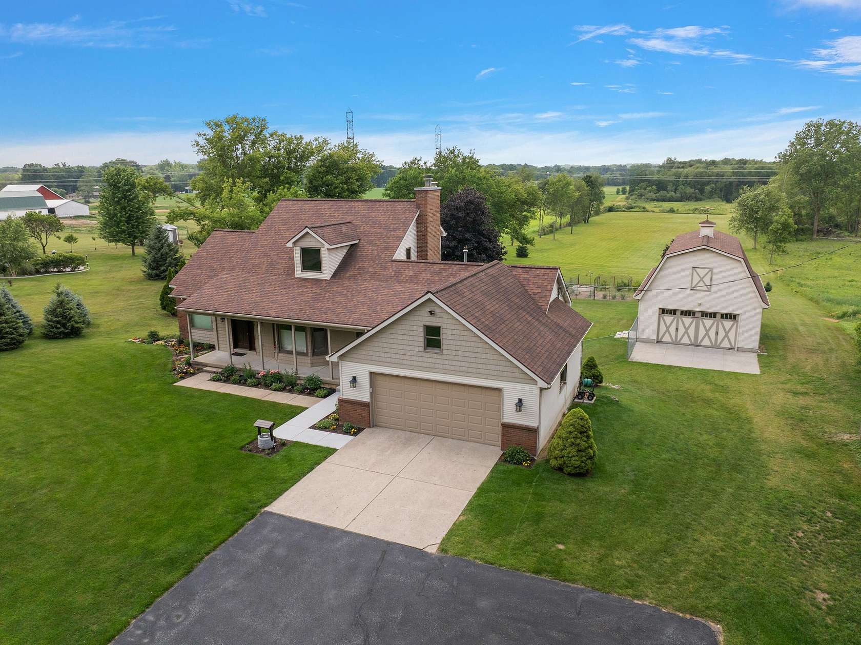 8.88 Acres of Land with Home for Sale in Grand Rapids, Michigan