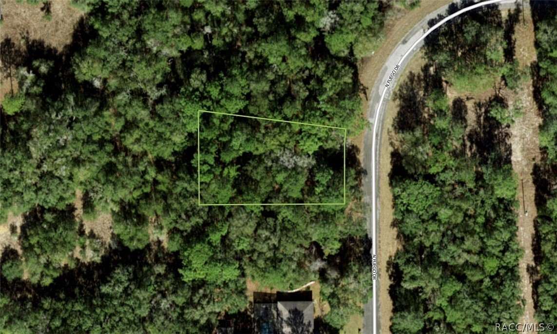 0.29 Acres of Residential Land for Sale in Citrus Springs, Florida